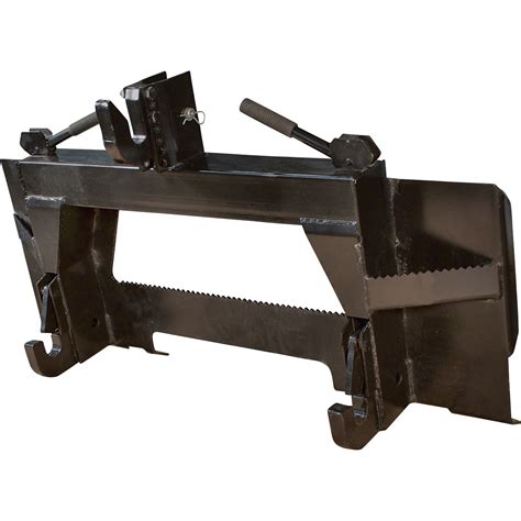 skid steer 3 point quick hitch plate|skid steer quick attach adapter.